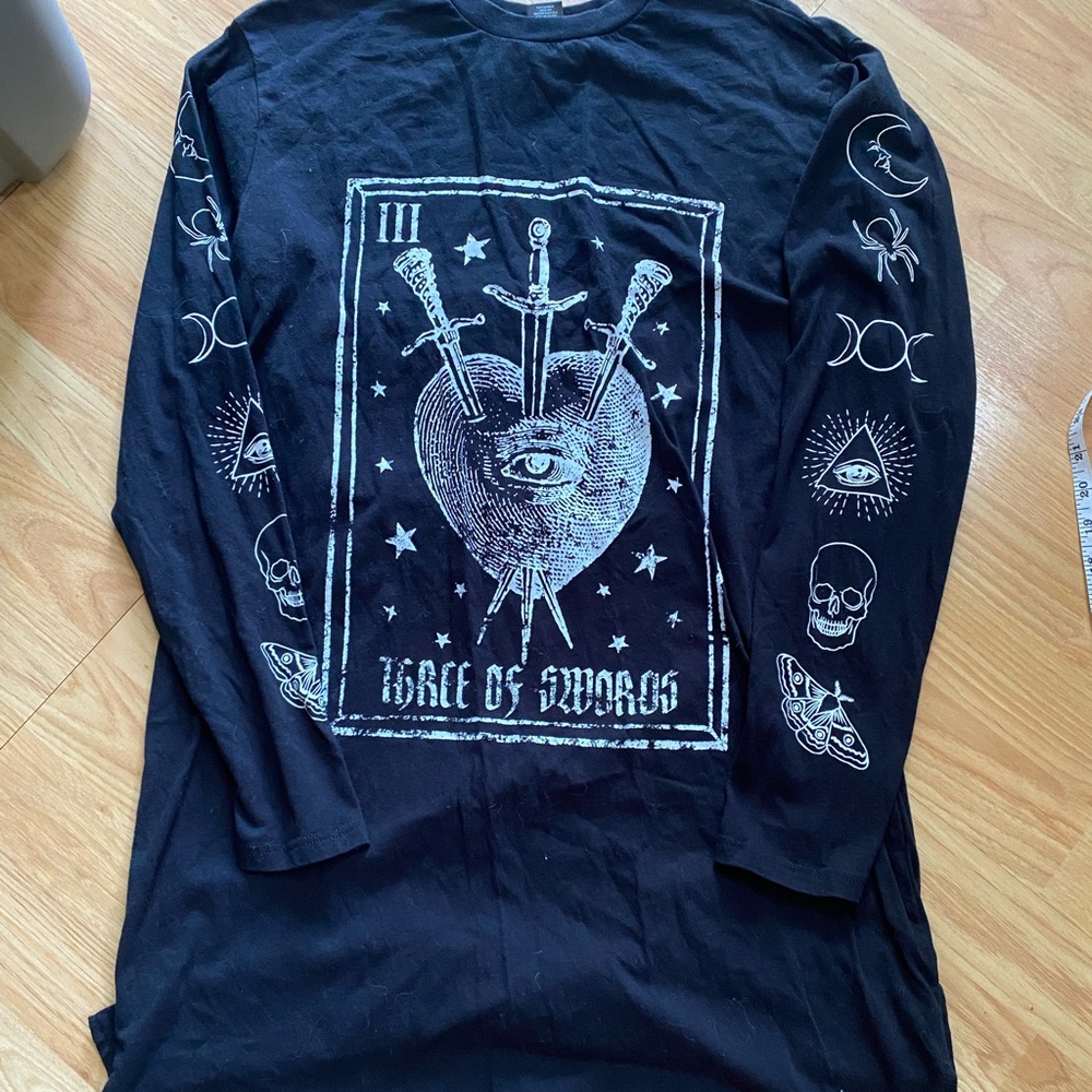 Hot topic tee shirt dress size small